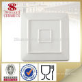 silver charger square restaurant personalized porcelain plates